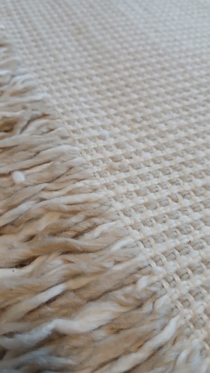 Manta Lana Beige - Imagen 3